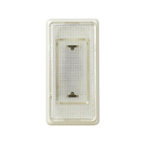 Лампа сигнальная с прозрачной крышкой узкая 130-250В S27 слоновая кость - 27808-31 Simon