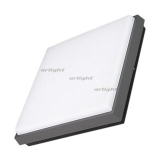 Светильник LGD-AREA-S240x240-25W Warm3000 (GR, 110 deg, 230V) (Arlight, IP54 Металл, 3 года) | 029952 Arlight