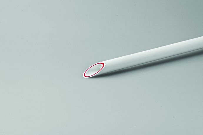 Труба полипропиленовая 75x10.3 SDR 7.4 PN 20 PPR RUBIS армированная стекловолокном белая, хлыст 4м - PA35020P PRO AQUA