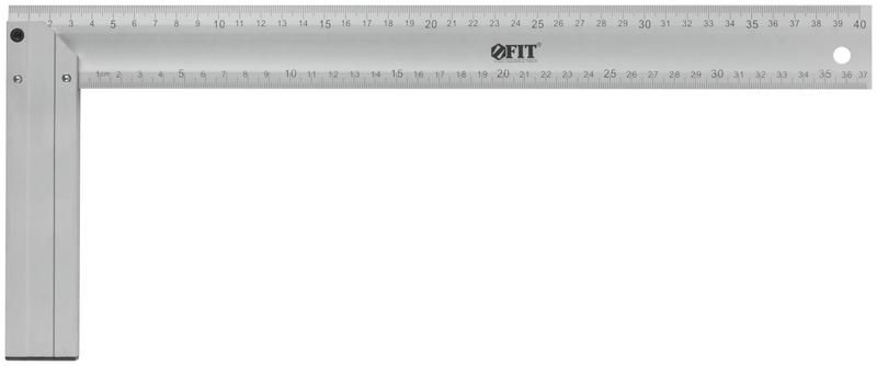 Угольник столярный литой алюмиевый Профи 400 мм - 19554 РОС