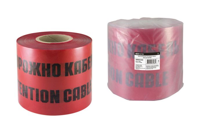 Лента "Осторожно кабель" ЛСК-150х100 | SQ0560-0208 TDM