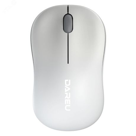 Мышь беспроводная 1200 dpi, белый - LM106G White Dareu