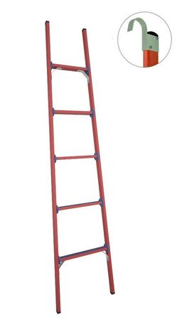 Лестница стеклопластиковая приставная диэлектр. ЛСПД-1.5ТК Диэлектрик Д471527