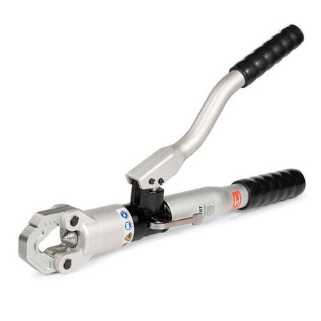 Пресс гидравлический ручной ПГРс-240 БМА серия ПРОФИ для опрессовки неизолированных наконечников и гильз с клапаном АСД из алюминиевого сплава - 101937 КВТ