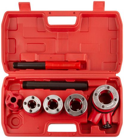 Клуппы трубные, набор 5 шт (3/8''-1/2''-3/4''-1''-1 1/4'') - 70005 РОС