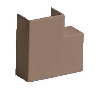 Поворот 90град. для кабель-канала РКК 40х40 корич. Ruvinil ПВР-40х40-К TYCO