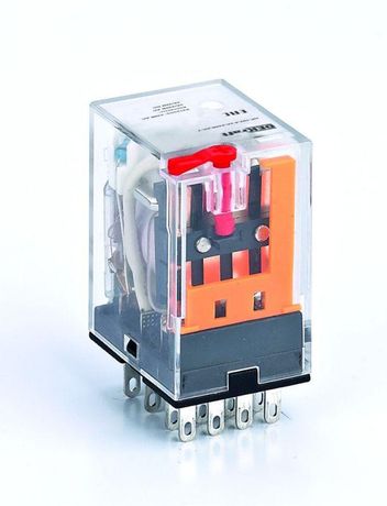 Промежуточное реле 4 контакта с LED индикацией и TEST функцией 3А 110В AC ПР-102 - 23827DEK APC