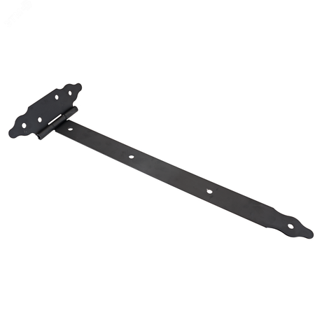 Петля-стрела Домарт ПС-600 фигурная черная - 9842 ПТК