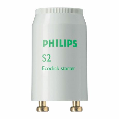 Стартер S2 4-22Вт 220В последовательное подключение - 871150069750933 Philips 928390720230