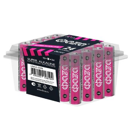 Элементы питания LR 6 Super Alkaline PB-24 | .5058194 ФАZA ФАЗА