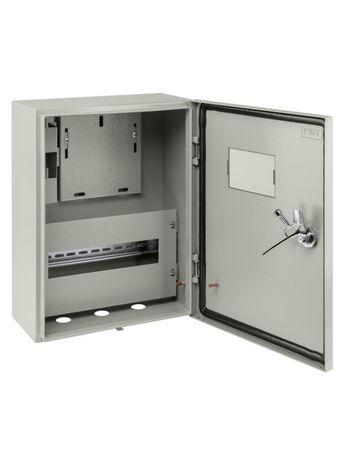 Корпус металлический ЩУ-1ф/1-0-12 IP66 (ЩУРН-1/12 IP66) (395х310х165) - SQ0905-0100 TDM