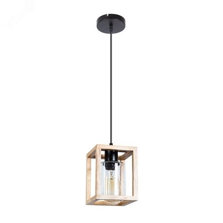 Светильник подвесной DUBLIN E27 1х60Вт Металл Чёрный - A7025SP-1BK Arte Lamp
