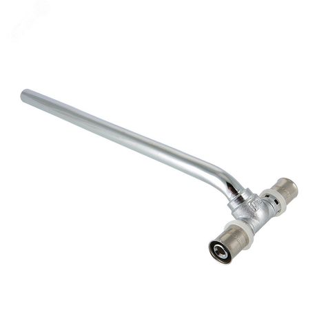 Тройник радиаторный пресс с хромированной трубкой 15 мм 16 х - VTm.282.N.161516 VALTEC IV2821601