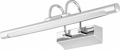 Светильник светодиодный ДБО-7w 4000К 360Лм хром подсветка для зеркал с поворотным механизмом - AL5071 FERON 29751