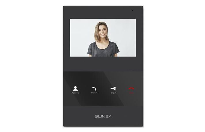 Видеодомофон цветной SLINEX SQ-04M Black - 00086294