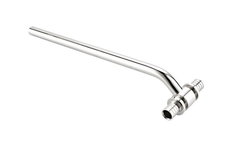 Трубка приборная Т-образная аксиальная латунь 20х1000х20 хром. RTP 29394