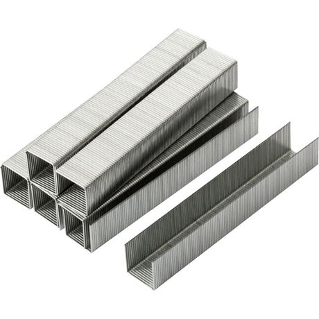 Скоба для степлера закаленные прямоугольные 11.3ммх0.7мм (узкие тип 53) 12мм (уп.1000шт) FIT 31312 РОС