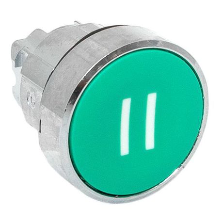 Исполнительный механизм кнопки II XB4 зеленый плоский возвратный без фиксации IP65 - XB4BA-3154C-65 EKF