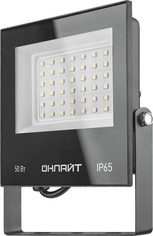 Прожектор светодиодный 90 498 OFL-03-50-6.5K-BL-IP65-LED 50Вт 6500К IP65 4000лм черн. ОНЛАЙТ 90498 Navigator