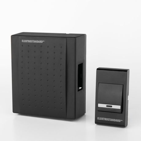 DBQ16 WM 1M IP44 черный звонок дверной проводной | a031652 Elektrostandard