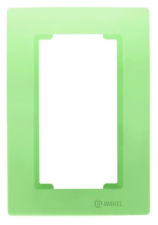 Рамка 2-м для розетки свет. зел. Makel 32091710