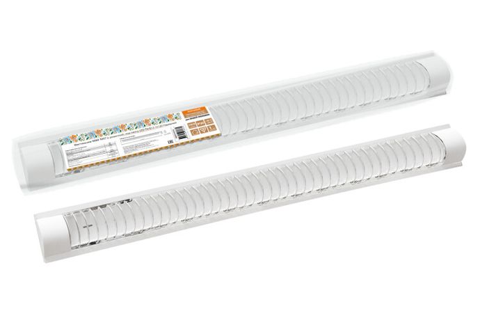 Светильник СПО 3017 (с решеткой), под лампу LED Т8/G13 1х120 Народный | SQ0327-0410 TDM