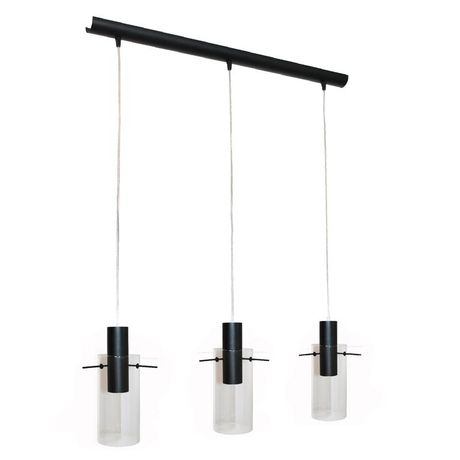 Светильник Лорд 231 черн. (Плафон 9003) НСБ 01-3х60-168 Е27 ИМ подвесной - 1005405106 Элетех