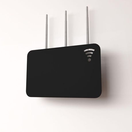 Держатель для хранения роутера с регулировкой размеров настенный черн. Rexant 38-0713 MEET