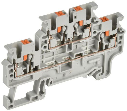 Колодка клеммная CP-ML 2 ур. 2,5мм2 серая | YCT23-00-2-K03-002 IEK