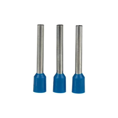 Наконечник штыревой втулочный изолированный F-18 мм 2.5 мм² (НШВи 2.5-18) синий | 08-0818 REXANT MEET