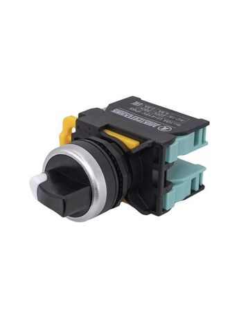 ВК22-BD33, 2НО, на 3 положения с фиксацией I-O-II,хром, d22мм (ЭТ) - ET521026 Электротехник