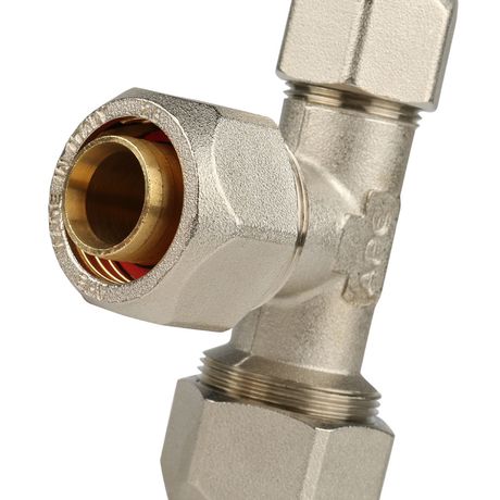 Тройник переходной 26х26х20 для металлопластиковых труб винтовой - SFS-0010-262620 STOUT RG008S9DJG7UOE