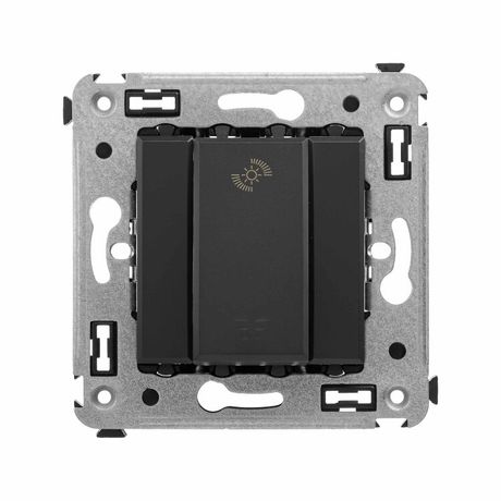 Черный матовый - 4412343 Avanti Диммер кнопочный в стену для LED ламп ДКС