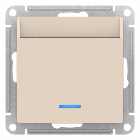 Выключатель карточный СП AtlasDesign 10А IP20 без задержки времени механизм беж. SE ATN000267 APC