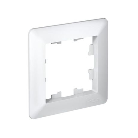 Рамка 1-м AtlasDesign Air бел./дым. бел. SE ATN220101 APC