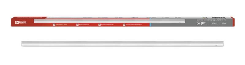 Светильник светодиодный СПБ-Т5-PRO 20Вт 230B 6500К 2000Лм 900мм IN HOME - 4690612051352