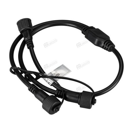 Коннектор питания ARD-CLASSIC-SYNC-RGB Black (230V, 2 ports) (Ardecoled, Закрытый) | 031802 Arlight