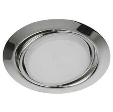 Светильник поворотный точечный под лампу GX53 KL35 A CH /1 поворотный, 220V, 13W, хром | Б0049556 ЭРА