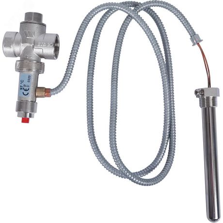 Термоклапан для твердотопливных котлов 1/2', капиляр, 1300 мм - SVS-0007-000015 STOUT RG008UL6J9UK7A