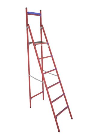 Стремянка стеклопластиковая диэлектр. с вертикальной опорой СВД-2.0 Диэлектрик Д305052