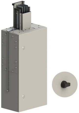 Секция распределительная вводная вертикальная правая без авт. выкл. 400А IP54 3P+N У71250 У3 - Н0252102250 СОЭМИ