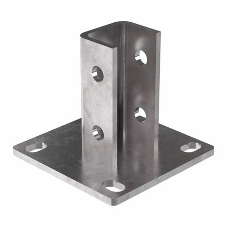 Опора профиля одинарная STRUT 120х120 Промрукав PR16.1104 Строитель