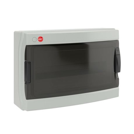 Щиток настенный с дверцей 18 модулей, IP65, серый | 85618 DKC ДКС