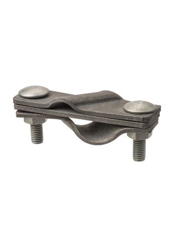 Зажим диагональный 2-х болтовой ЗДСГО95, стержень D16 - полоса 4х40 мм/пруток 25-95 мм² | SQ2401-0032 TDM