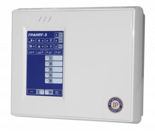 Прибор приемно-контрольный и управления охранно-пожарный Гранит-5 с IP-регистратором событий Сибирский Арсенал ЦБ000001267