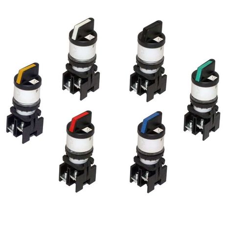 Переключатель кнопочный ВК 44-21-20161-54 УХЛ2 3 положения черн. Кашин 190201610ВЧ300000000 КашинЗЭА