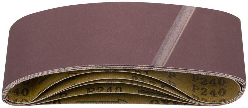 Лента шлифовальная бесконечные водостойкие на тканевой основе (уп.5шт) 75х457мм Р 240 FIT 39689 РОС