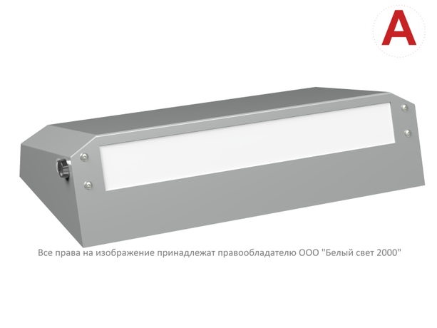 Светильник аварийный BS-CUSTOS-53-L1-INEXI3 4000K Gray - a32372