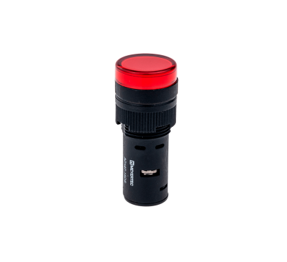 Сигнальная лампа,16мм, красный, 220V AC, моноблок IP40 MT16-D64 | 73809 ОВЕН