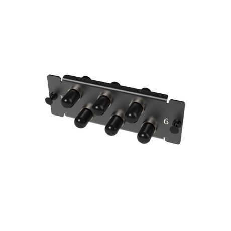 Планка адаптерная с установленными 6хST адаптерами 1U DKC RNAP6ST1U ДКС